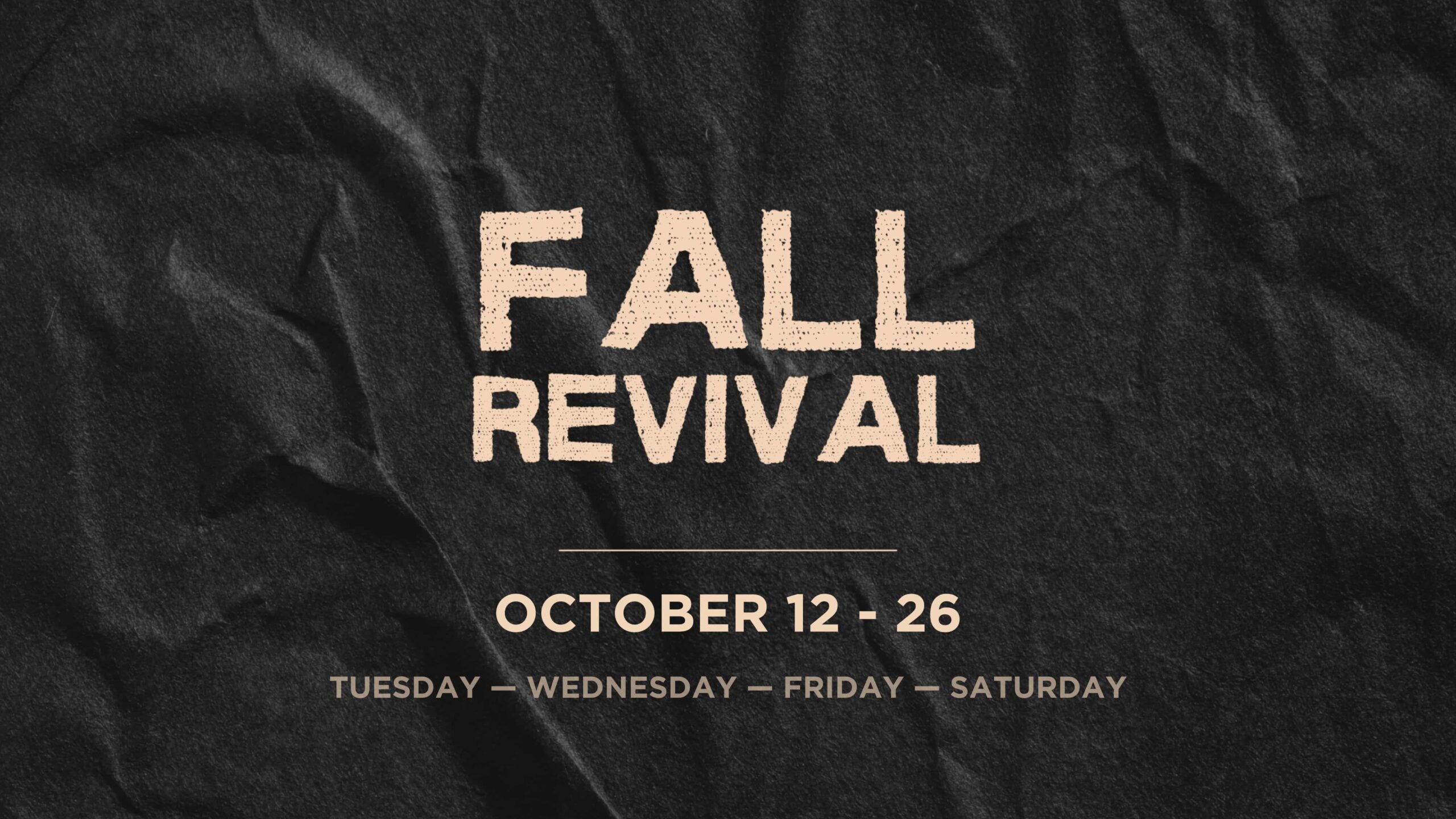 Fall Revival 2024